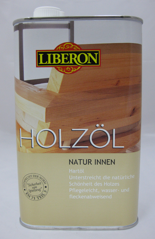 Olej na dřevo Holzöl natur innen výrobce Liberon - 2,5 litrů