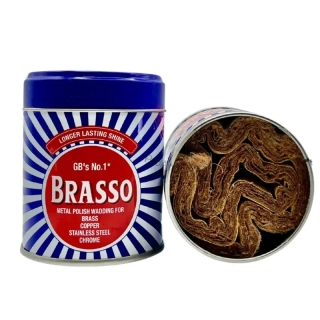 Lešticí, čisticí vata Brasso na mosaz, měď, chrom a nerez - 75 g