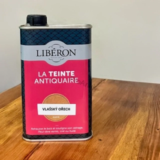 Tradiční lihové mořidlo, sytá barva na dřevo, Libéron La Teinte Antiquaire - 500 ml