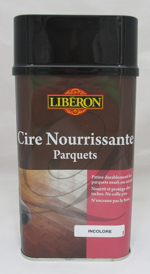 Parketový vosk / vosk na parkety (Parkettwachs) výrobce Liberon natur/bezbarvý - 1 litr