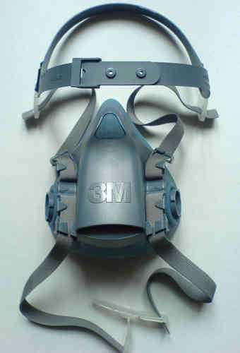 Obličejový respirátor dvojitý filtr - profi polomaska Serie 7500 výrobce 3M - 1 ks