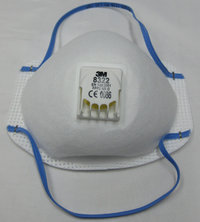 Obličejový respirátor s ventilem FFP2 výrobce 3M - 1 ks