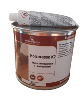Dvousložkový pastovitý tmel na dřevo Holzmasse K2 750 ml - Barva dle vlastního výběru