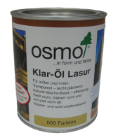 Čistá olejová lazura Osmo - bezbarvá, lehce lesklá - 750 ml